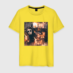 Мужская футболка хлопок Mnogoznaal on fire