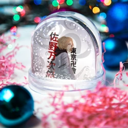 Игрушка Снежный шар Tokyo Revengers Mickey Майки Дракен тату - фото 2