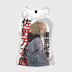 Женская майка 3D Tokyo Revengers Mickey Майки Дракен тату