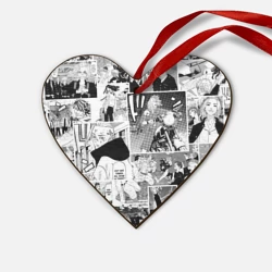 Деревянная игрушка Сердце Токийские мстители манга