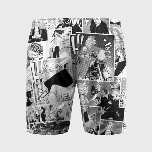 Мужские шорты спортивные Токийские мстители манга, цвет 3D печать - фото 2