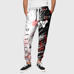 Destiny Кровавые пятна – Мужские брюки 3D с принтом купить