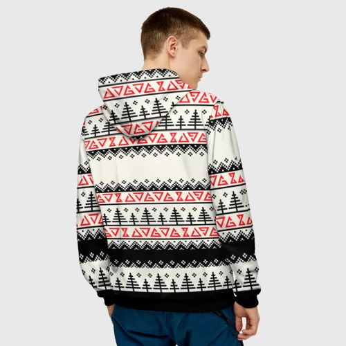 Мужская толстовка 3D Свитер The Witcher - фото 4