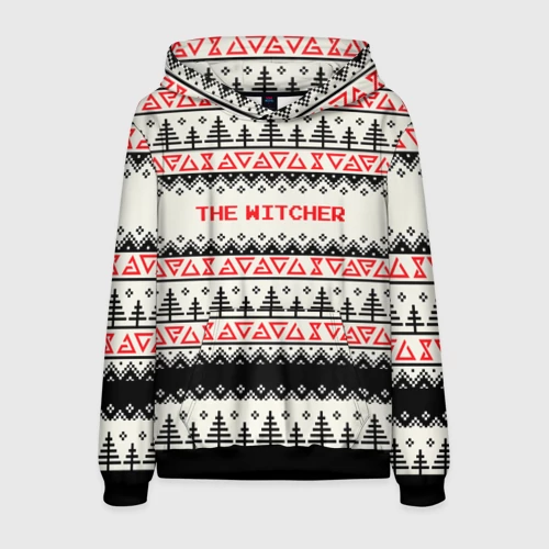 Мужская толстовка 3D Свитер The Witcher