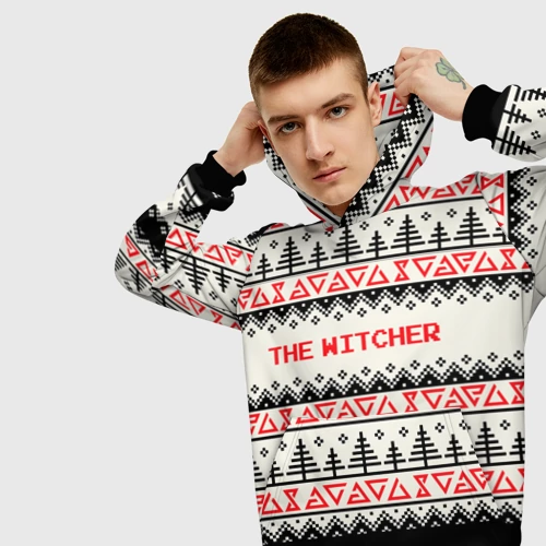 Мужская толстовка 3D Свитер The Witcher - фото 5