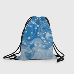 Рюкзак-мешок 3D Голубая метелица
