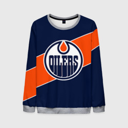 Мужской свитшот 3D Эдмонтон Ойлерз Edmonton Oilers NHL