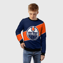 Детский свитшот 3D Эдмонтон Ойлерз Edmonton Oilers NHL - фото 2