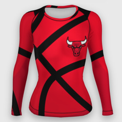 Женский рашгард 3D Чикаго Буллз Chicago Bulls NBA