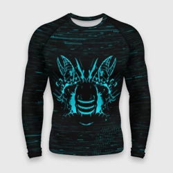 Мужской рашгард 3D Dead space Айзек Кларк неон мёртвый космос