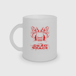 Кружка матовая стеклянная Dead space Айзек Кларк
