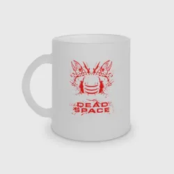 Кружка матовая стеклянная Dead space Айзек Кларк