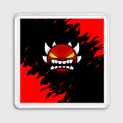 Магнит 55*55 Geometry Dash demon red fire