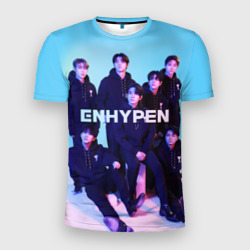 Мужская футболка 3D Slim Enhypen: Хисын, Джей, Джейк, Сонхун, Сону, Чонвон, Ни-Ки
