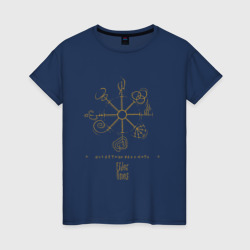 Женская футболка хлопок Бестиарий Лавкрафта - Старшие Боги