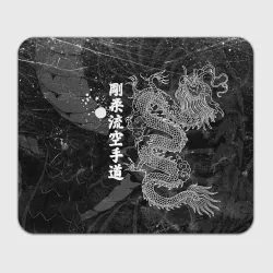 Прямоугольный коврик для мышки Токийский Дракон Иероглифы Dragon Japan