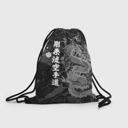 Рюкзак-мешок 3D Токийский Дракон Иероглифы Dragon Japan