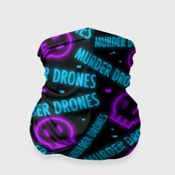 Бандана-труба 3D Murder Drones Дроны-убийцы узор neon неон
