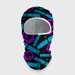 Балаклава 3D Murder Drones Дроны-убийцы узор neon неон