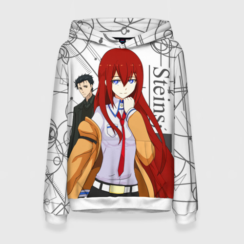 Женская толстовка 3D Врата Штейна Steins;Gate, цвет 3D печать