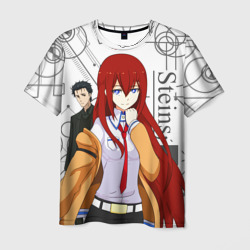 Мужская футболка 3D Врата Штейна Steins;Gate