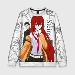 Детский свитшот 3D Врата Штейна Steins;Gate