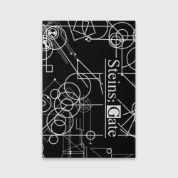 Обложка для паспорта матовая кожа Steins;Gate Врата Штейна