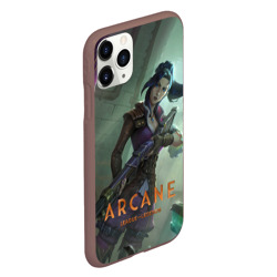 Чехол для iPhone 11 Pro матовый Arcane - Caitlyn - фото 2