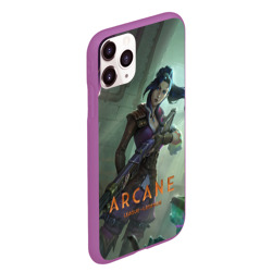 Чехол для iPhone 11 Pro Max матовый Arcane - Caitlyn - фото 2