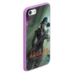 Чехол для iPhone 5/5S матовый Arcane - Caitlyn - фото 2