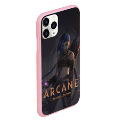 Чехол для iPhone 11 Pro матовый Arcane - Jinx - фото 2