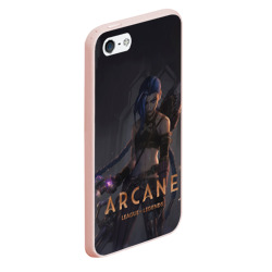 Чехол для iPhone 5/5S матовый Arcane - Jinx - фото 2