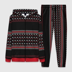 Женский костюм 3D Новогодний паттерн sweater