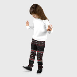 Детские брюки 3D Новогодний паттерн sweater - фото 2