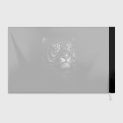 Флаг 3D Голова хищного тигра - фото 2