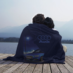 Плед 3D Audi лого - фото 2