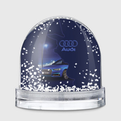 Игрушка Снежный шар Audi лого