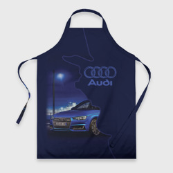 Фартук 3D Audi лого