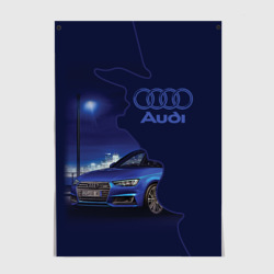 Постер Audi лого