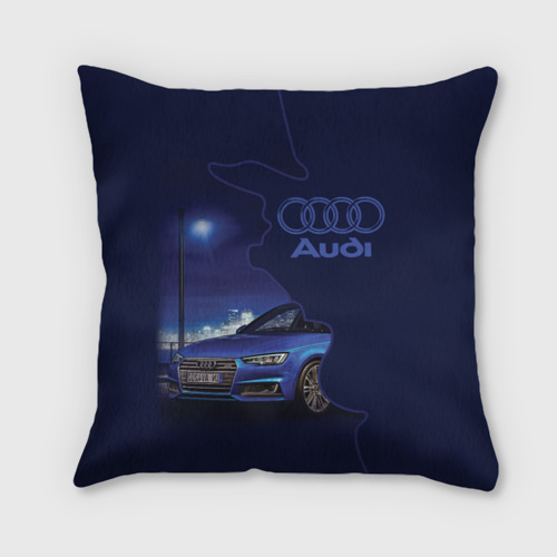 Подушка 3D Audi лого