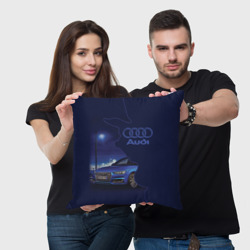 Подушка 3D Audi лого - фото 2