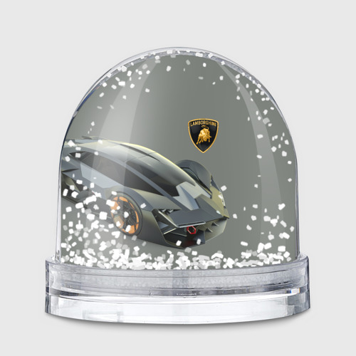 Игрушка Снежный шар Lamborghini concept - Auto racing
