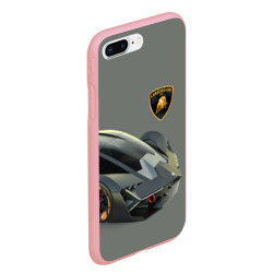 Чехол для iPhone 7Plus/8 Plus матовый Lamborghini concept - Auto racing - фото 2