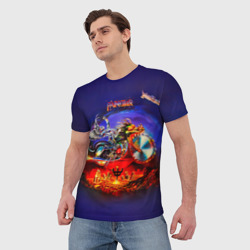 Мужская футболка 3D Painkiller - Judas Priest - фото 2