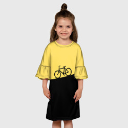 Детское платье 3D Бегущий за велосипедом - фото 2