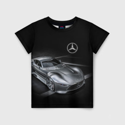 Детская футболка 3D Mercedes-Benz motorsport