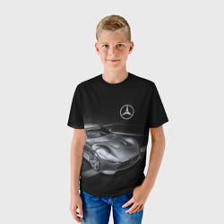 Детская футболка 3D Mercedes-Benz motorsport - фото 2