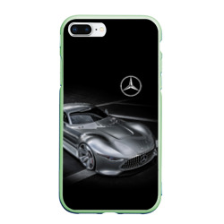 Чехол для iPhone 7Plus/8 Plus матовый Mercedes-Benz motorsport