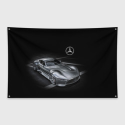 Флаг-баннер Mercedes-Benz motorsport