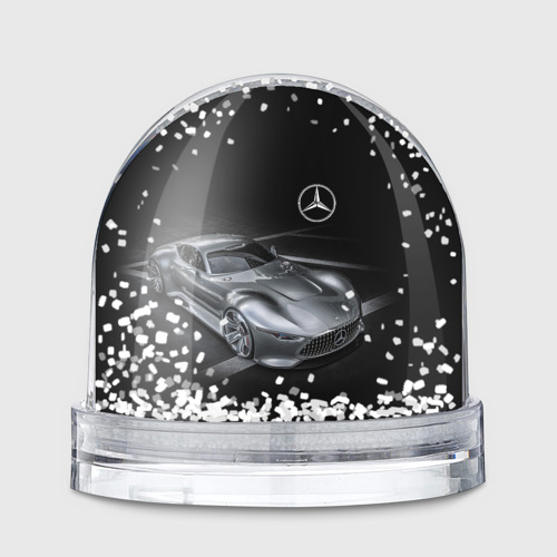 Игрушка Снежный шар Mercedes-Benz motorsport